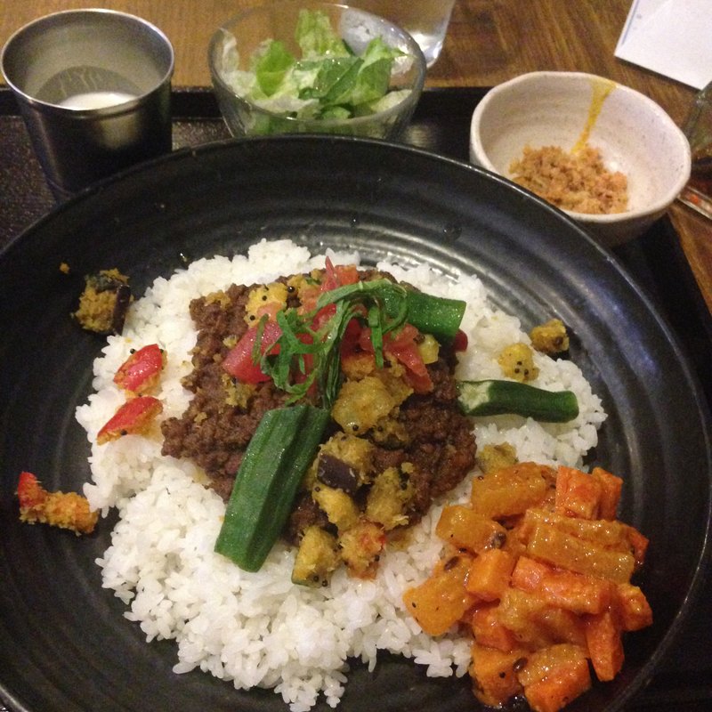 ベジラムキーマカレー(Ghar)