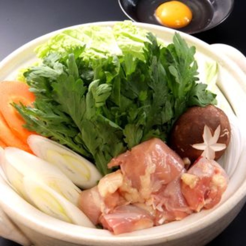 日向鶏のすき焼き(燦 千葉駅前店 （SUN）)