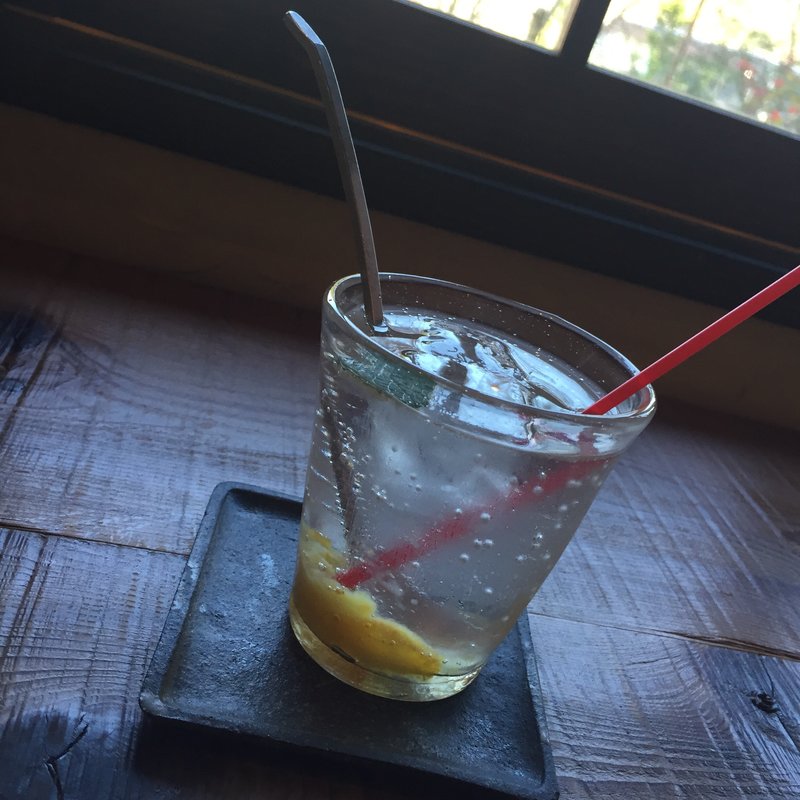 柚子ソーダ(ヒヨリカフェ （hiyori cafe+）)