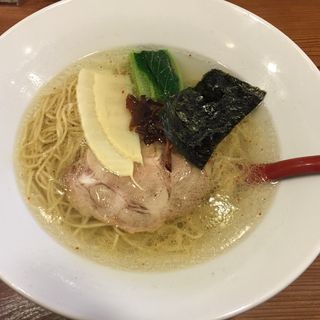 塩ラーメン(イツワ製麺所食堂東神奈川支店)