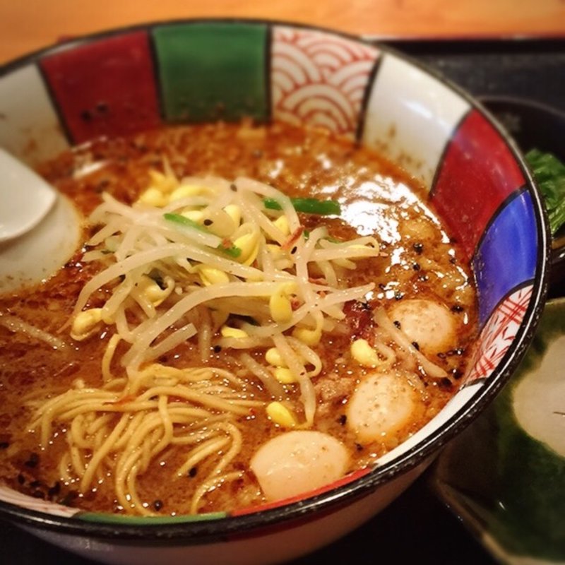 黒胡麻担々麺(星火)