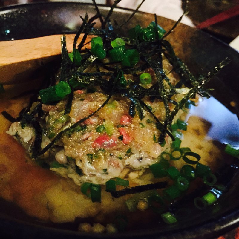 なめろう茶漬け(赤猿)