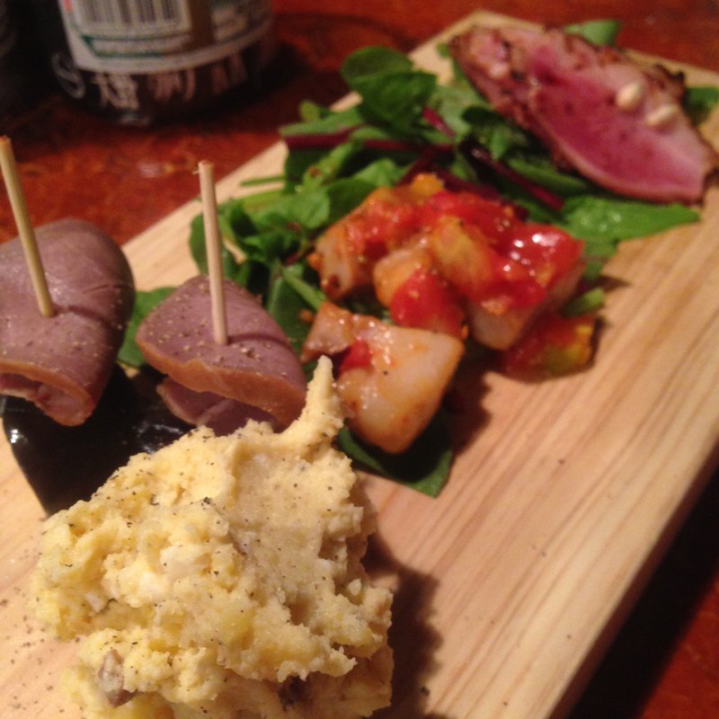 リーベフラウ徳島ハム盛り合わせ(名西酒蔵 三軒茶屋 本店 （みょうざいしゅぞう）)