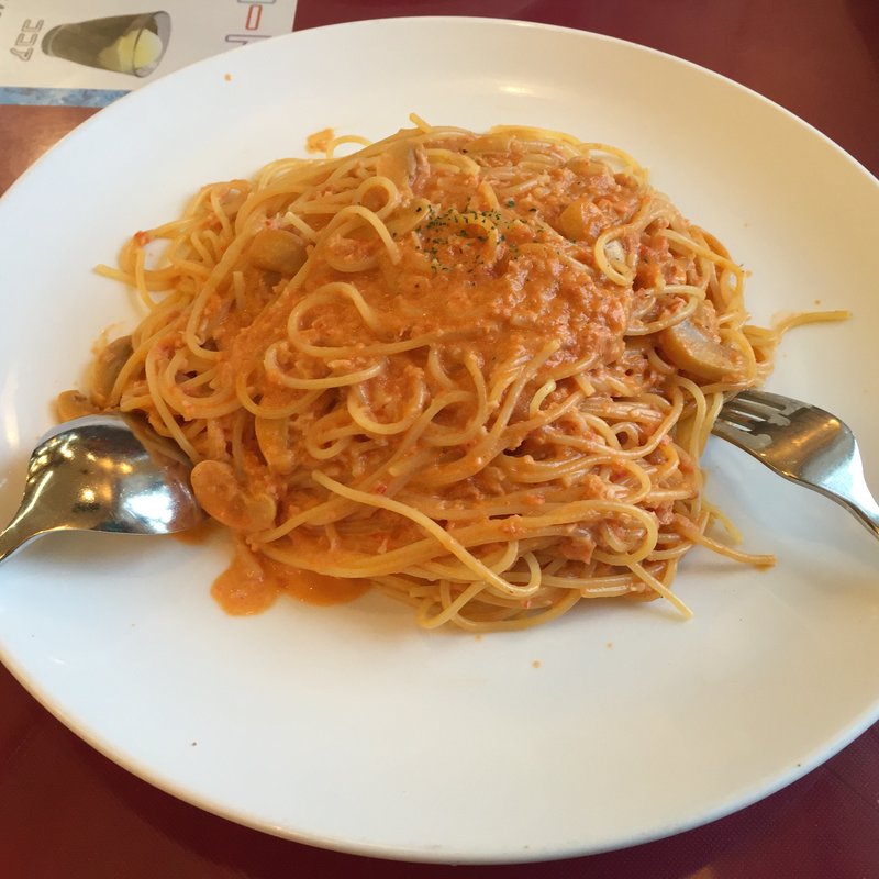 トマトクリームパスタ(シャンゴ 前橋石倉店 )