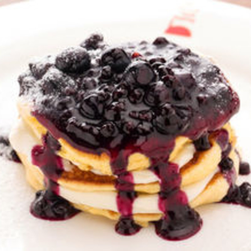 ブルーベリーパンケーキ(The French Toast Factory アリオ亀有店（フレンチトースト専門）)