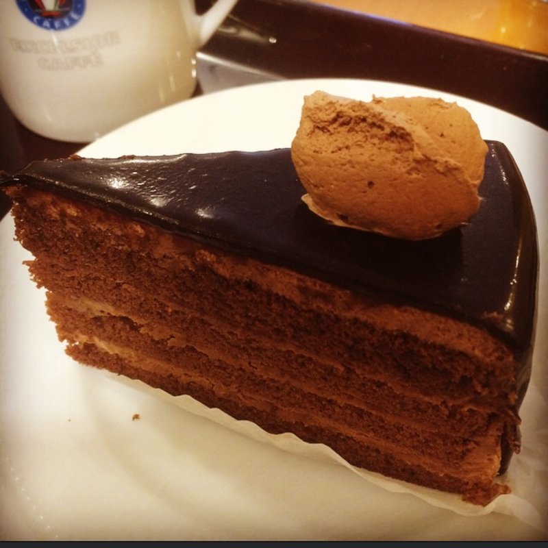 ガトーショコラ(エクセルシオールカフェ 新宿文化クイントビル店)