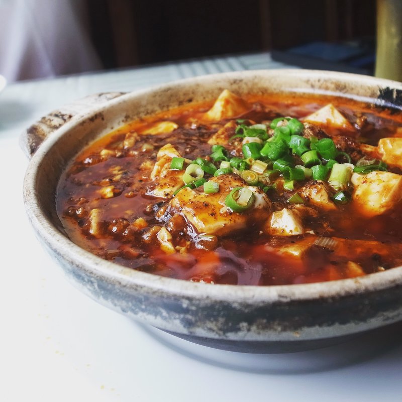 A．マーボー豆腐(涵梅舫 銀座店)