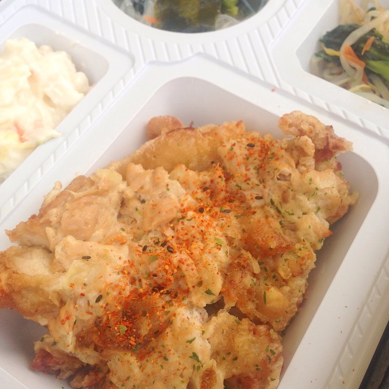 ツナマヨ鶏竜田揚げ弁当(会社)
