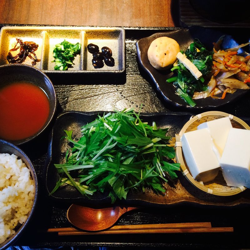 京湯豆腐おばんざい御膳(世阿弥wabi-sabi)