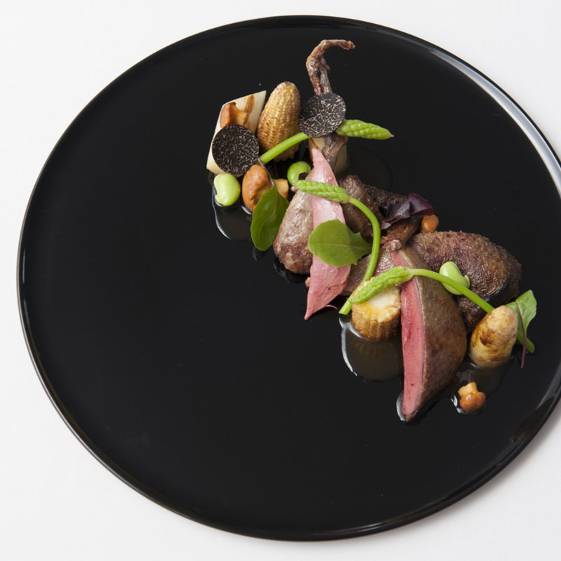 フランス　ラント産ハトのロースト　カルダモン風味(ル・ヴァンキャトル )