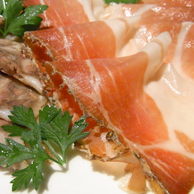 生ハムの盛り合わせ(ルーナルーチェ)