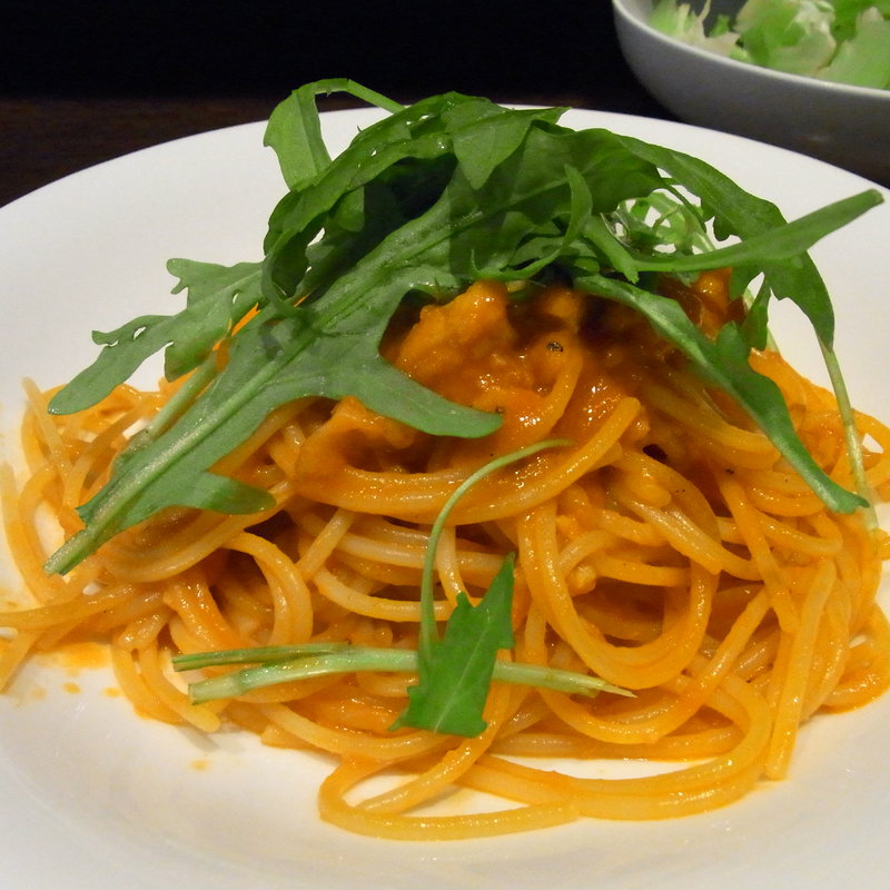 うにクリームパスタ(ルーナルーチェ)