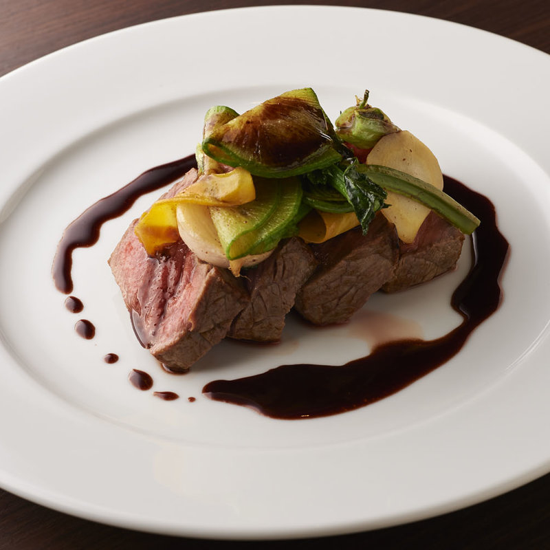 牛フィレのグリル(ルエ・ヴェル・ロール)