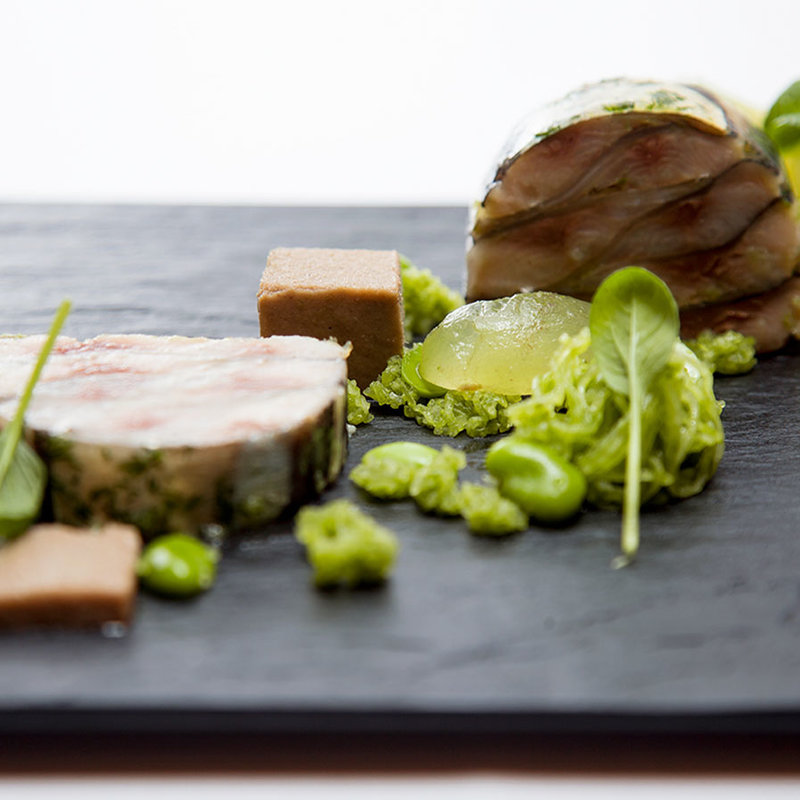 サバのテリーヌ(フレンチレストラン ルカンケ（REQUINQUER)白金台)