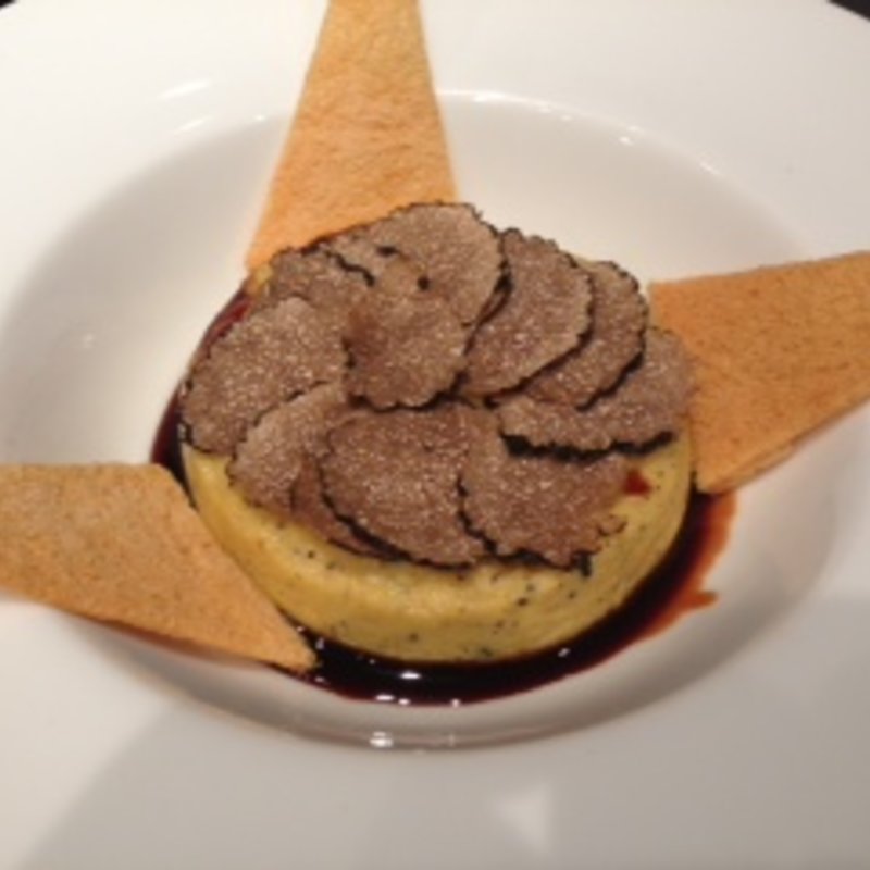 フォアグラのポアレ～サマートリュフ風味の半熟卵～(フレンチレストラン ルカンケ（REQUINQUER)白金台)