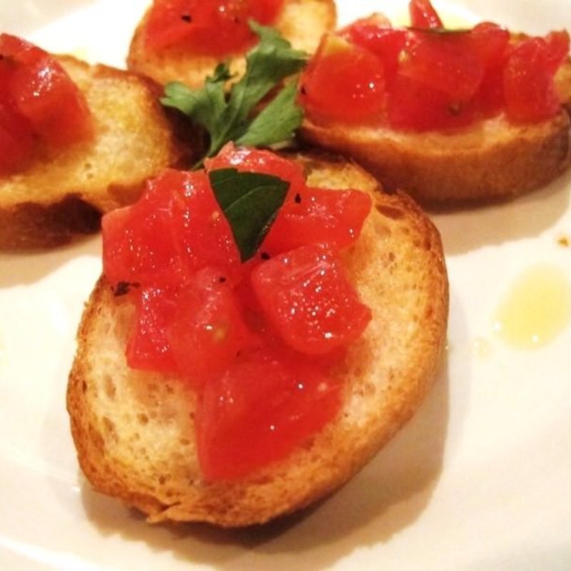 トマトのカナッペ(LE TRAIN BLEU)