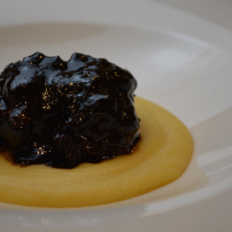 ブルーベリーとムース(LE FRECCE enoteca e cucina レフレッチェ 自由が丘)