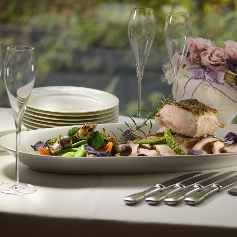 ローストポーク　温野菜添え(ヒロミチ)