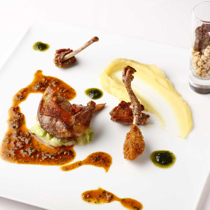 鳩肉のロティ(ヒロミチ)