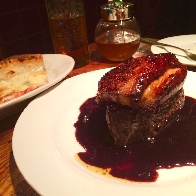 牛フィレとフォアグラのロッシーニ(渋谷道玄坂ドラエモン （DRAEMON）)