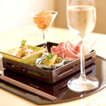 前菜の盛り合わせ(レストラン エム （Restaurant M）)