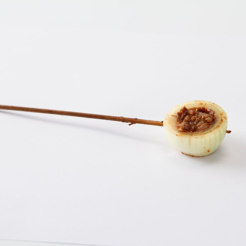 たまねぎと肉ミンチ(銀座六覺燈 銀座店)