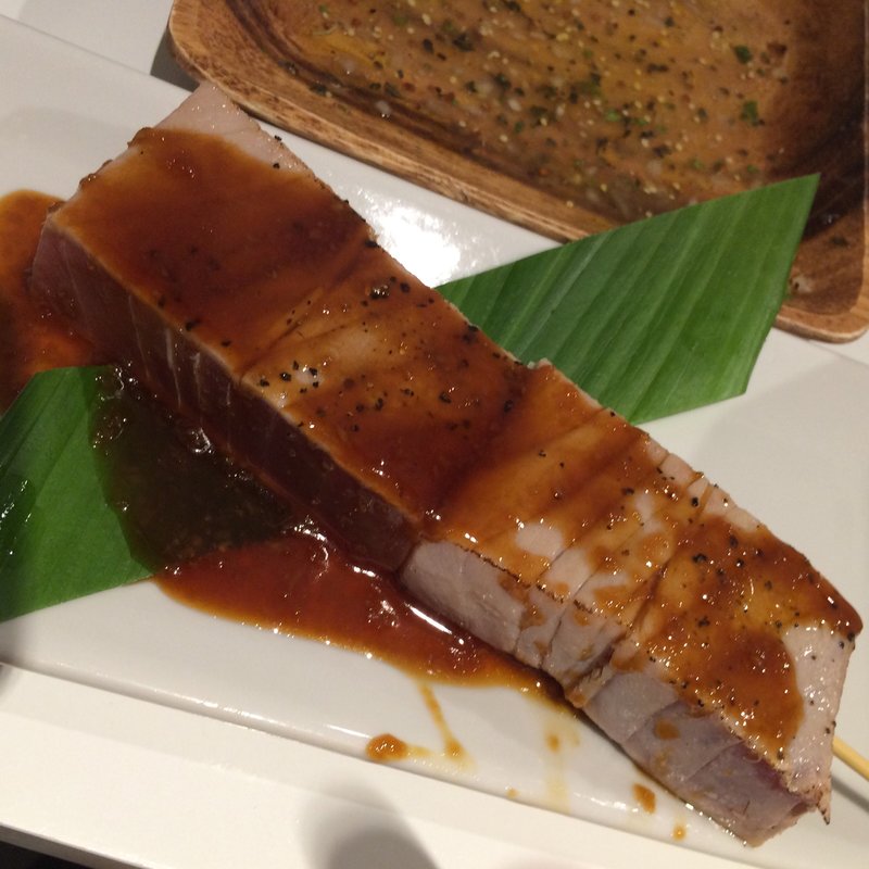 まぐろ串(IKI OYSTER BAR)