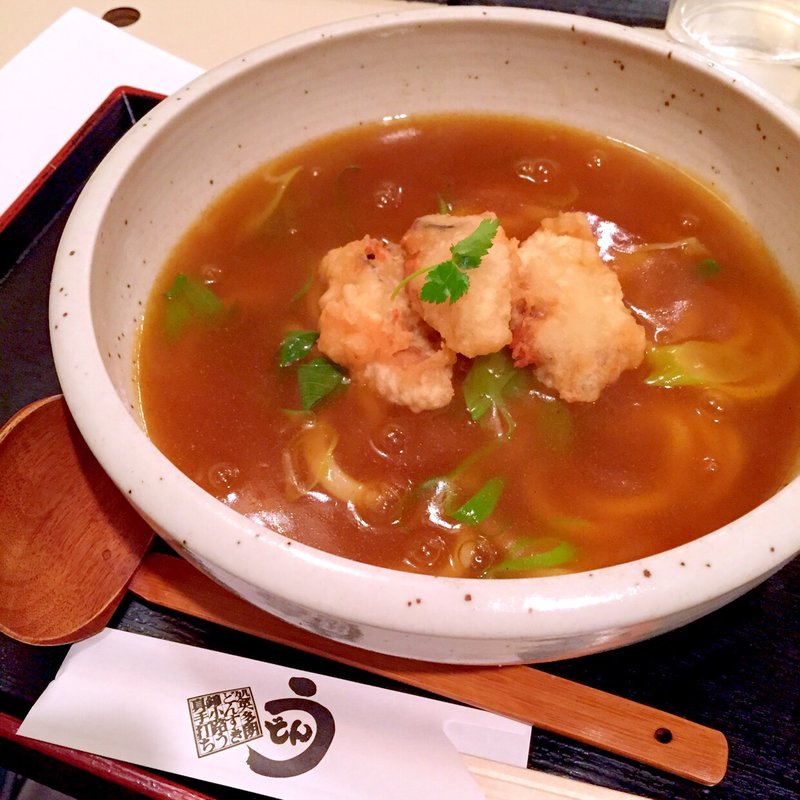 かきカレーうどん(英多朗 （えいたろう）)