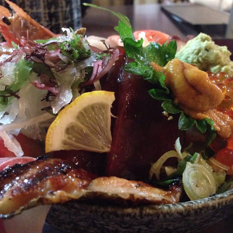 海鮮丼(大名庵)