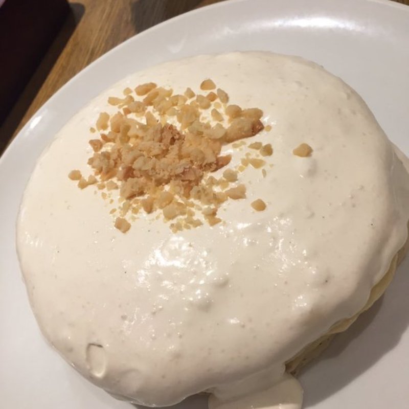 マカダミアナッツクリームパンケーキ(ホノルルコーヒー MARK IS みなとみらい店)