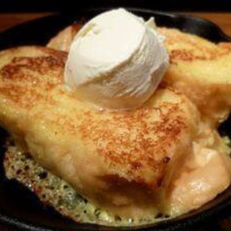 鉄板フレンチトースト(自家焙煎珈琲みじんこ)