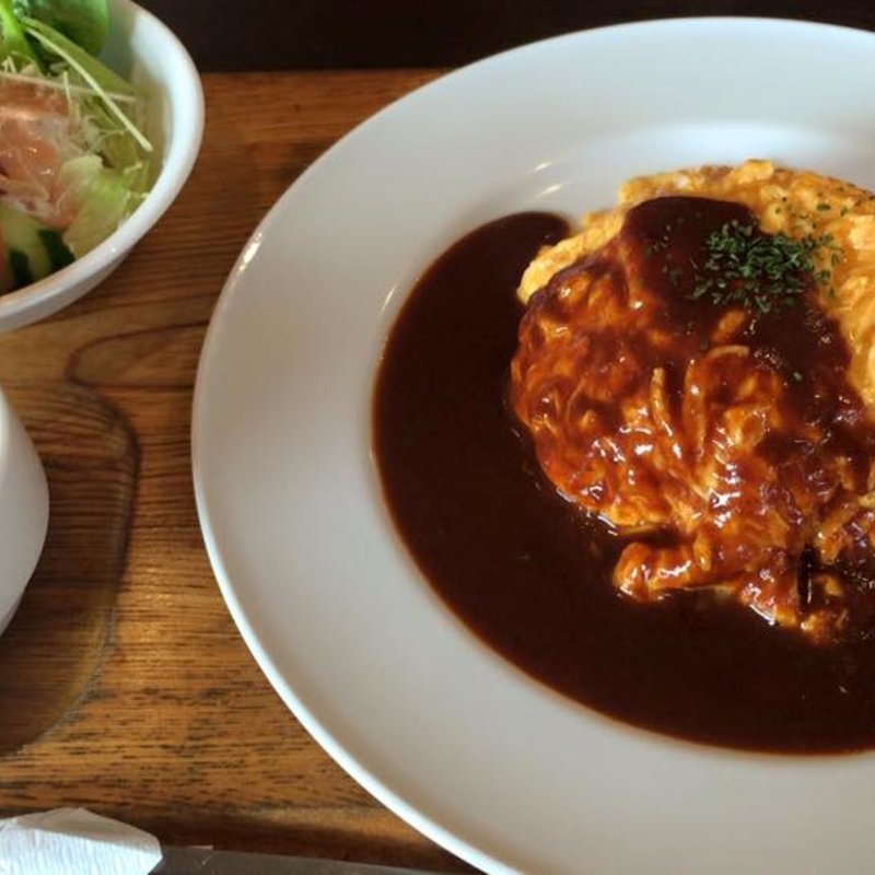 オムライスセット(みちくさ)