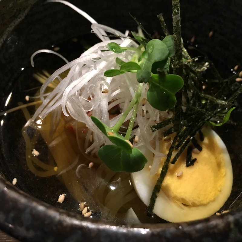 ひとくち冷麺(炭焼肉 石田屋。 本店)