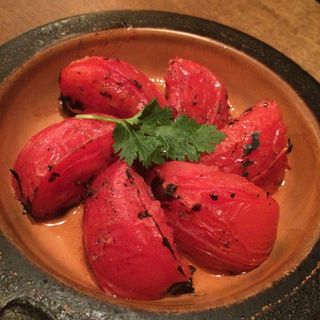 焼きトマト(キャラヴァンサライ包)