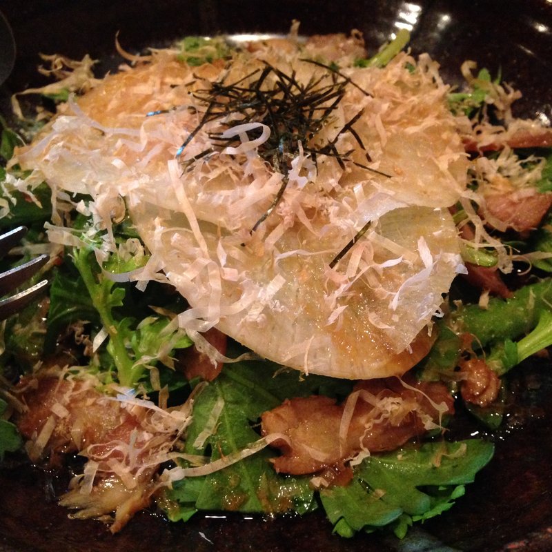 春菊のサラダ(グリル末松 （グリルスエマツ）)