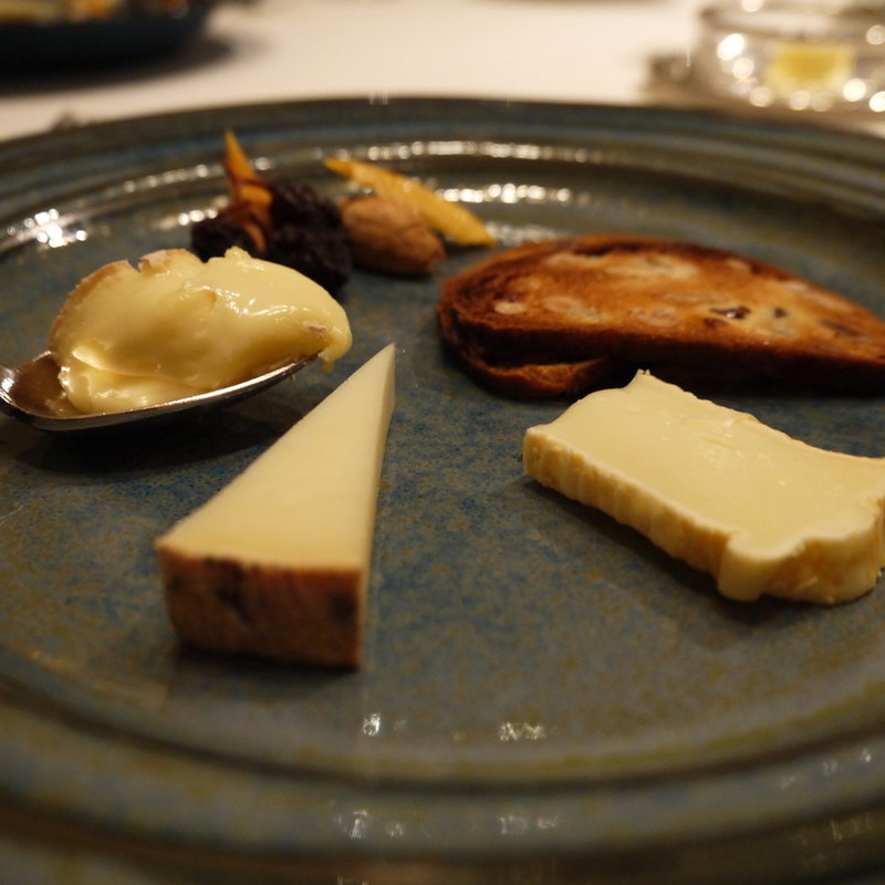 チーズの盛り合わせ(l’Odorante par Minoru Nakijin)