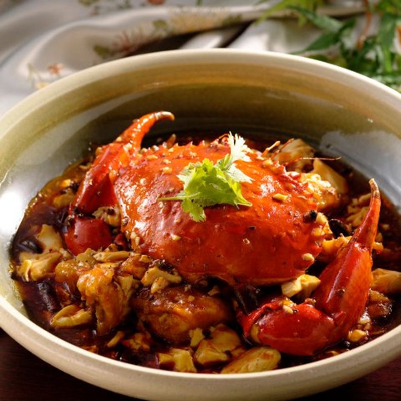 蟹黄豆腐(四川菜　龍滕 )