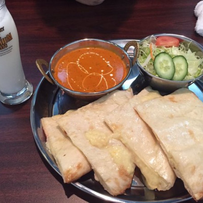 バターカレーとチーズナン(マスターシェフキッキン （Master Chef Kitchen）)