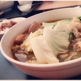 薬膳翡翠湯麺セット（辛口(天香回味 赤坂別館 （テンシャンフェイウェイ）)