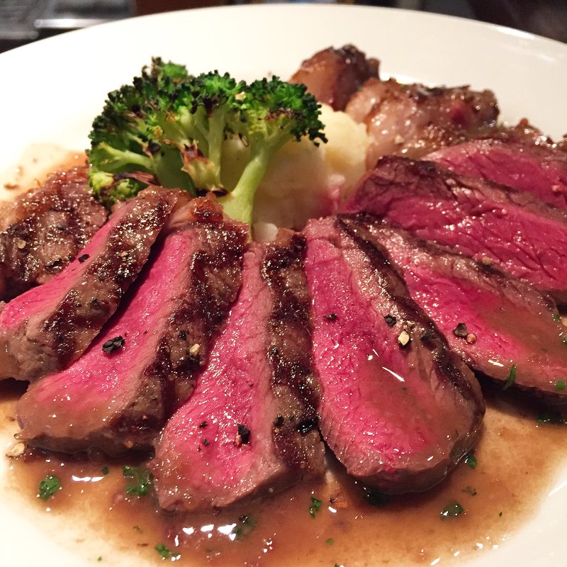 エゾ鹿 ロースのグリル(のみくい処 ばる)