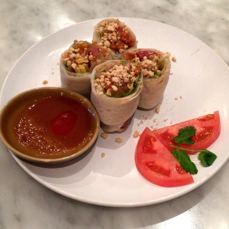 ポピア(生春巻き)(シンガポール海南鶏飯 汐留店 )