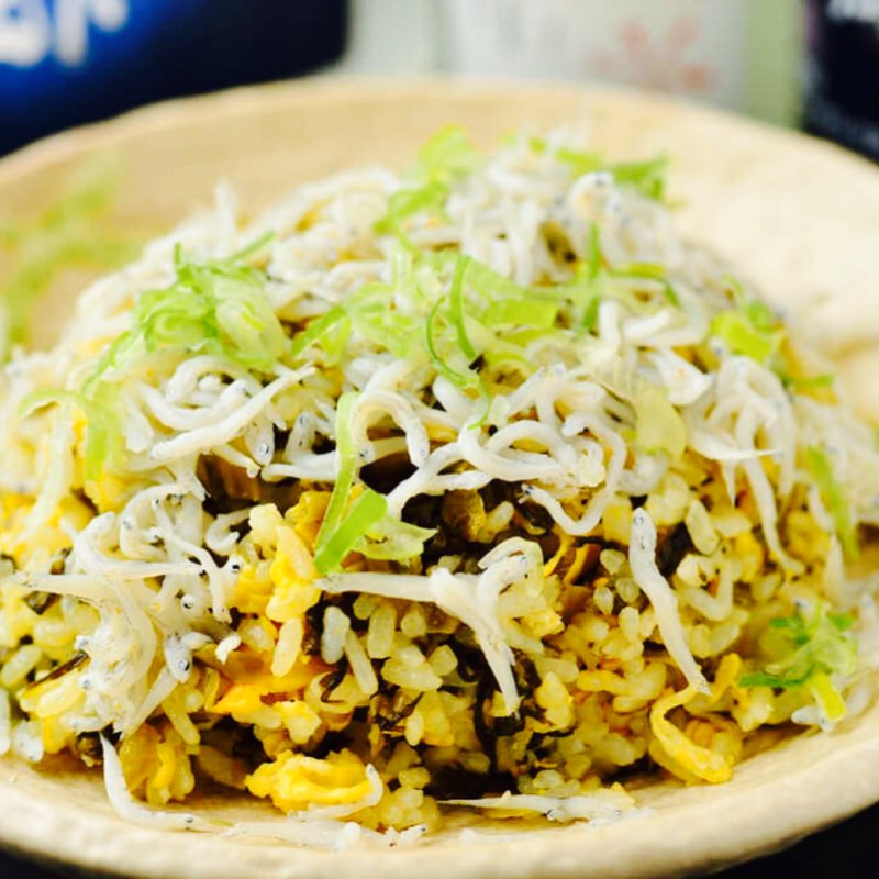 じゃこと高菜のチャーハン(個室居酒屋 季節の台所 旬の蔵 秋葉原店 )