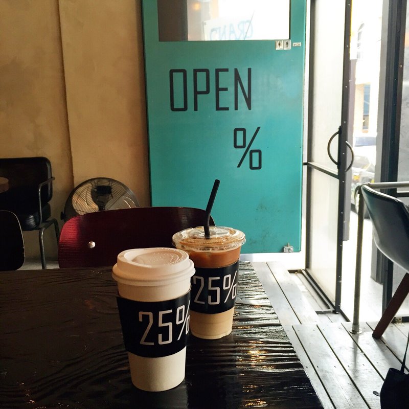 ラテ(25% Twenty FIVE %)