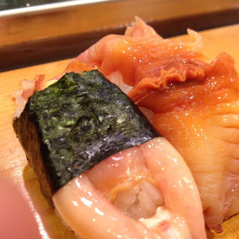 赤貝にぎり(すし処米津 )