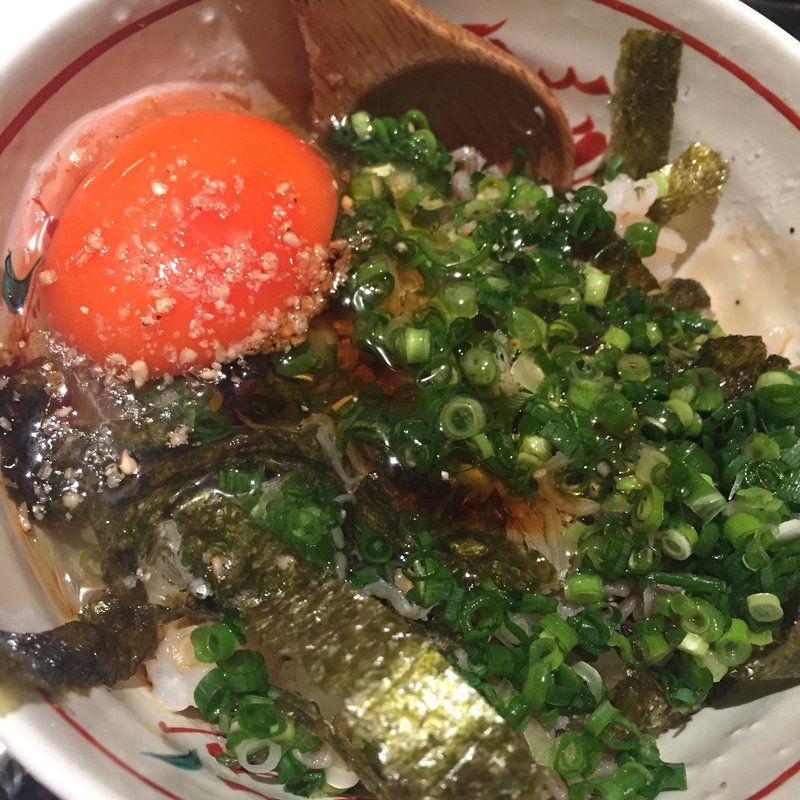 卵かけ御飯(割烹 大田川)