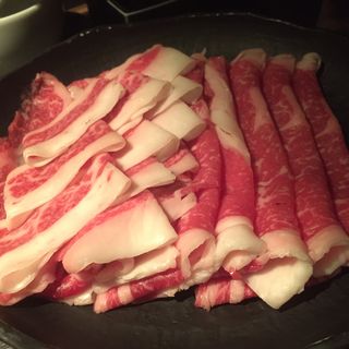 牛鍋コース(牛鍋アイロン)