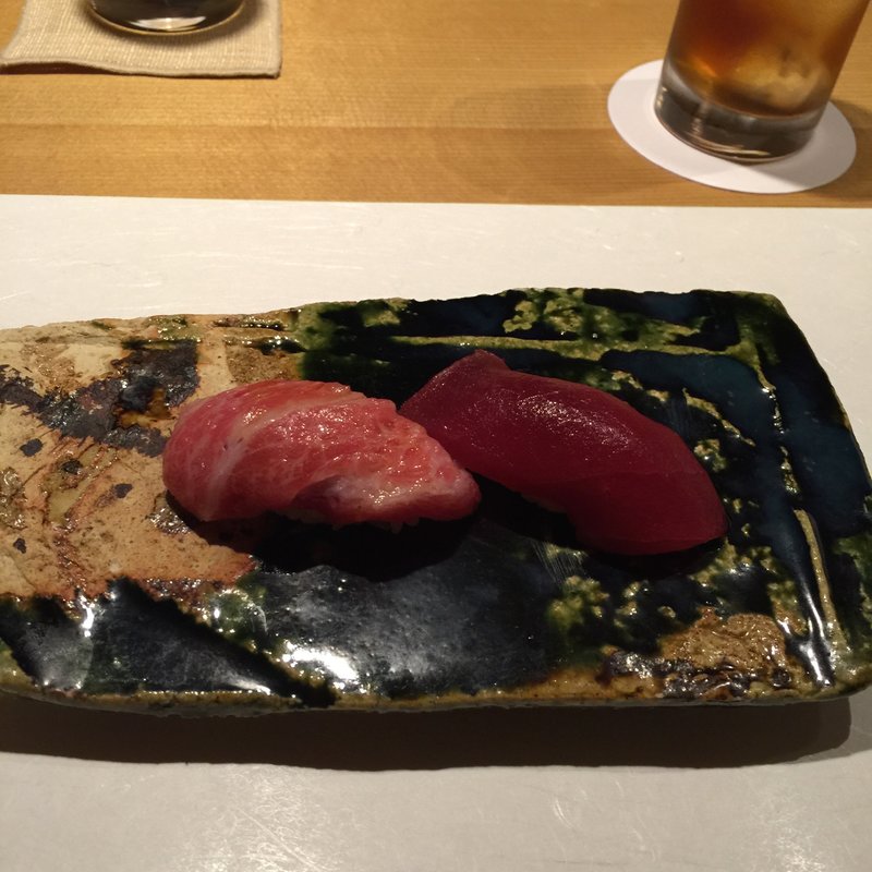 鮪漬にぎり(オザキ)