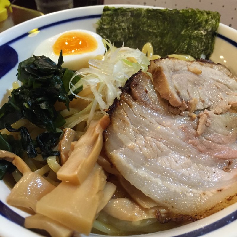 にんにく醤油油そば 大盛りダブル(水戸から)