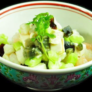 皮蛋豆腐(四川菜　龍滕 )