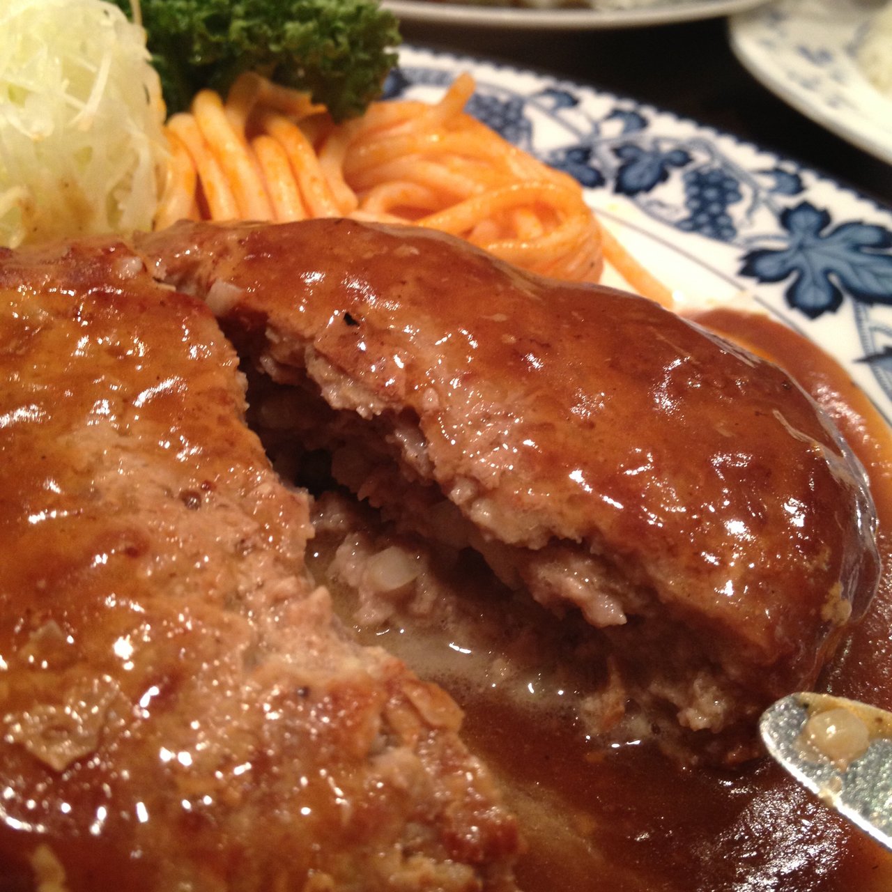 ビックリハンバーグ ハンバーグ&コロコロステーキランチ（ライス＋みそ汁付）